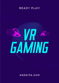 VR Gaming Headset Poster Image Preview