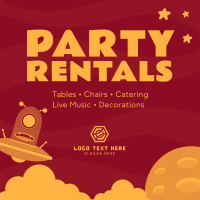 Party Rentals For Kids Linkedin Post Image Preview