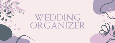 Abstract Wedding Organizer Facebook cover Image Preview