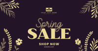 Floral Spring Sale Facebook ad Image Preview