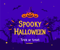 Spooky Halloween Facebook post Image Preview