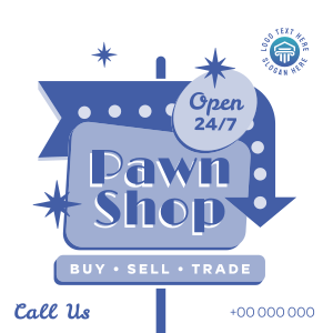 Pawn Shop Sign Linkedin Post Image Preview