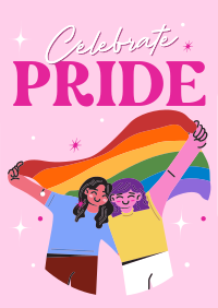 Pride Month Celebration Poster Image Preview
