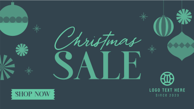 Ornamental Christmas Sale Facebook event cover Image Preview