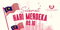 Hari Merdeka Malaysia Twitter post Image Preview