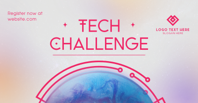 Minimalist Tech Challenge Facebook Ad Image Preview