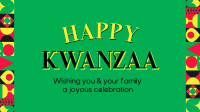 Celebrate Kwanzaa Facebook Event Cover Design