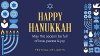Happy Hanukkah Pattern Animation Preview
