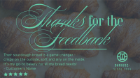 Bread and Pastry Feedback Facebook Event Cover Design