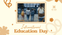 Education Day Celebration Video Image Preview