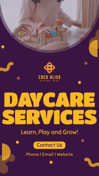 Learn and Grow in Daycare Instagram Reel Image Preview