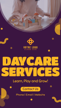 Learn and Grow in Daycare Instagram reel Image Preview