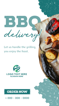 BBQ Delivery Facebook Story Design