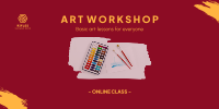Art Class Workshop Twitter post Image Preview