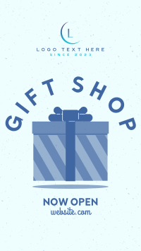 Retro Gift Shop Instagram Story Design