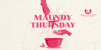 Maundy Thursday Cleansing Twitter post Image Preview