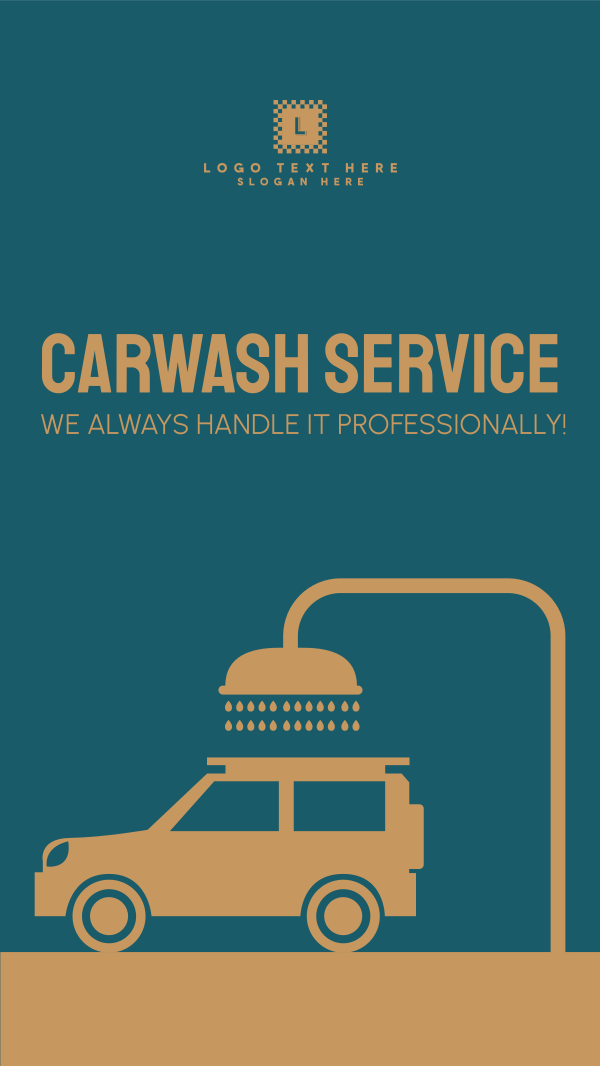 Professional Carwash Instagram Story Design Image Preview