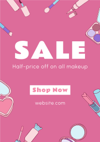 Makeup Sale Poster Image Preview