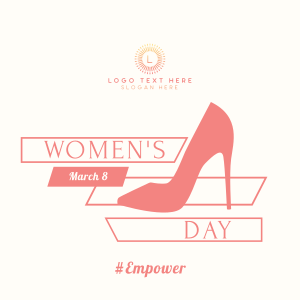 Women's Day Stiletto Instagram post Image Preview