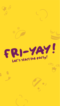 Fri-Yay Facebook story Image Preview