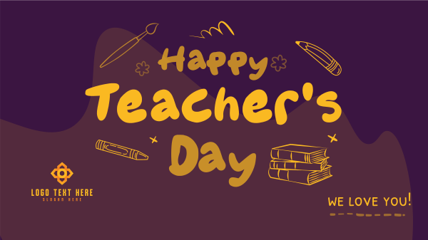 Teachers Day Greeting Facebook Event Cover Design Image Preview