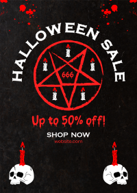 Satan Sacrifice Flyer Image Preview