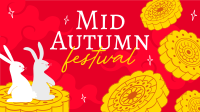 Bunny Mid Autumn Festival Facebook event cover Image Preview