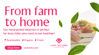Organic Produce Delivery Modern Animation Preview
