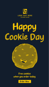 Happy Cookie Facebook Story Design