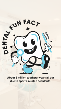 Tooth Fact Facebook story Image Preview