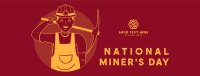 Miners Day Event Facebook Cover Design