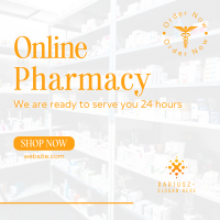 Online Pharmacy Instagram post Image Preview