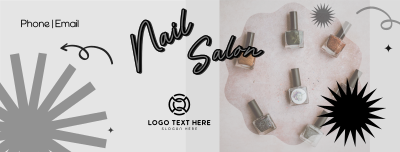 Trendy Nail Salon Facebook cover Image Preview