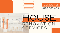 Geometric Blocks House Renovation Facebook event cover Image Preview