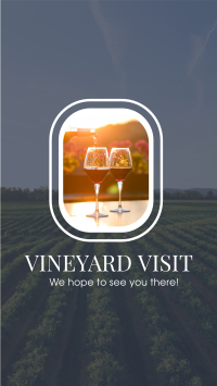 Vineyard Tour Facebook story Image Preview