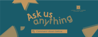 What Would You Like to Ask? Facebook Cover Design