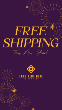 New Year Shipping Instagram reel Image Preview