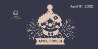 April Fools Clown Banner Twitter Post Image Preview