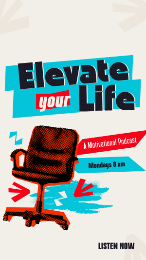 Elevate Life Podcast Instagram story Image Preview