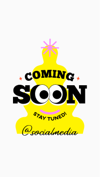 Coming Soon Emoji Instagram Reel Design