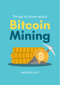 Bitcoin Mining Flyer Image Preview