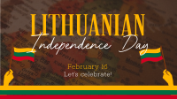 Modern Lithuanian Independence Day Animation Image Preview