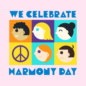 Tiled Harmony Day Instagram post Image Preview