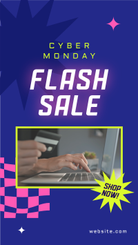 Cyber Flash Sale Facebook story Image Preview