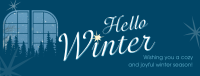 Winter Wishes Facebook cover Image Preview