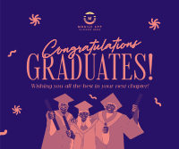 Quirky Fun Graduation Facebook post Image Preview