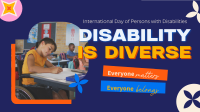 Disabled People Matters Animation Image Preview