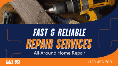 Handyman Repair Service Facebook event cover Image Preview