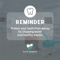 Dental Reminder Instagram post Image Preview