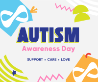 Autism Awareness Day Facebook Post Design